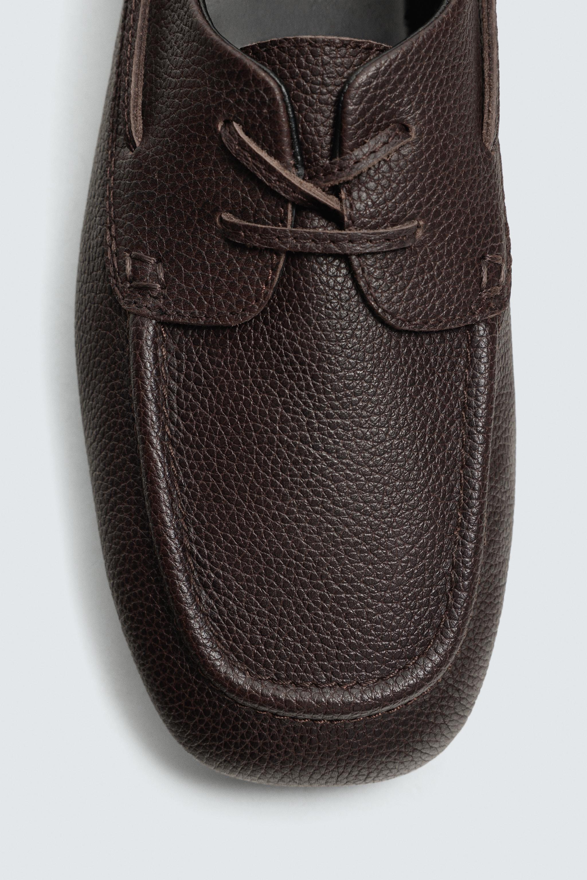 CHAUSSURES BATEAU EN CUIR